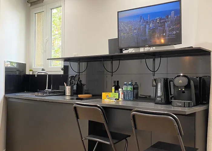 Lägenhet Guestready - Sleek Emerald Escape In The 13th Arr.